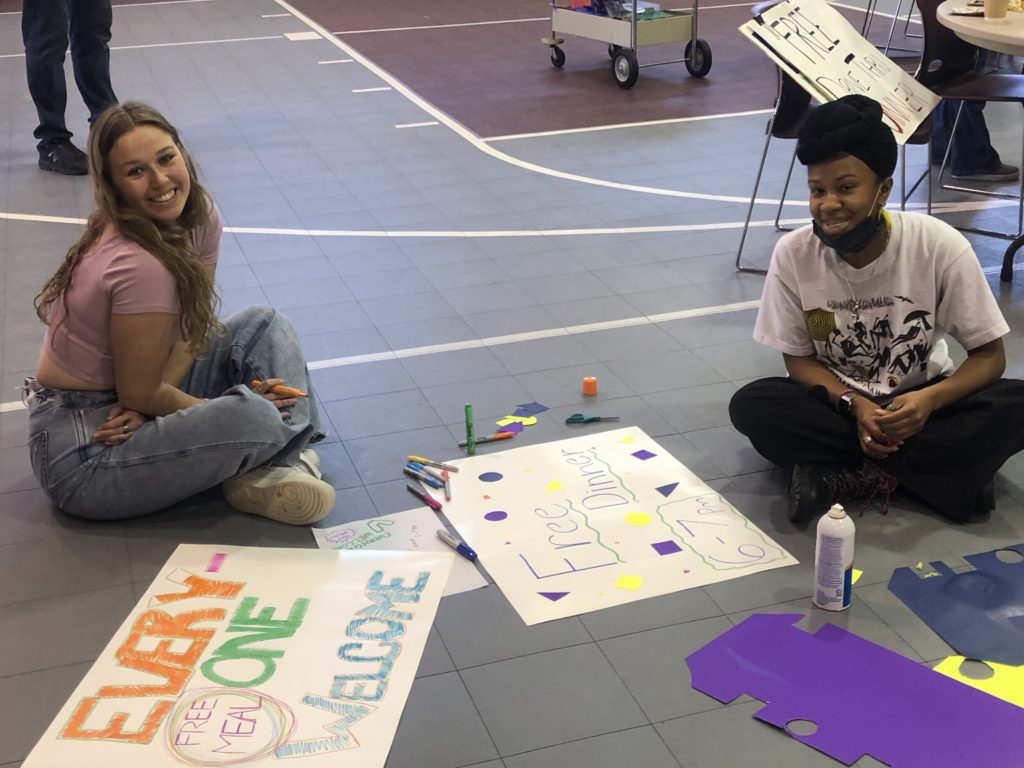 ONP pic - youth making signs