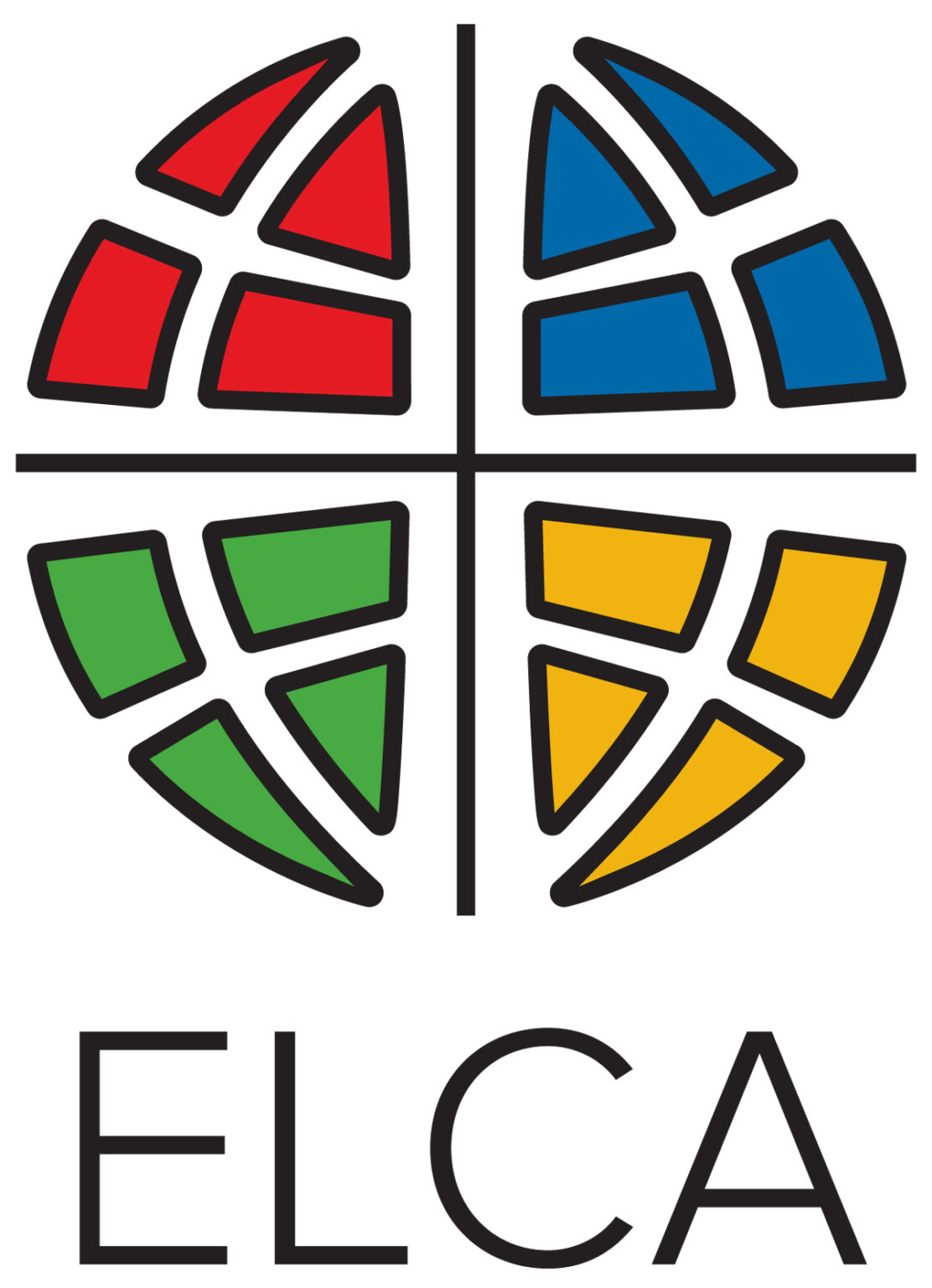 The refreshed ELCA Brandmark