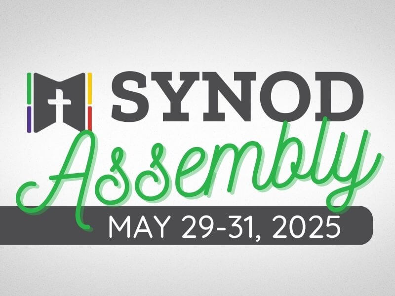 Synod Assembly 25 Save the Date