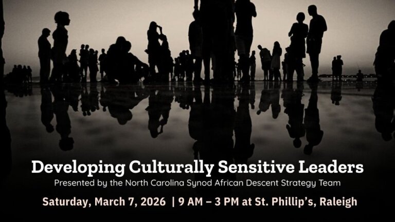 Sensitive Leader Developing Culturally Sensitive Leaders - North Carolina Synod